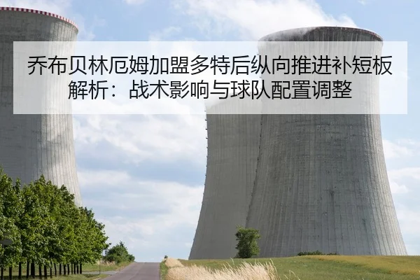 乔布贝林厄姆加盟多特后纵向推进补短板解析：战术影响与球队配置调整